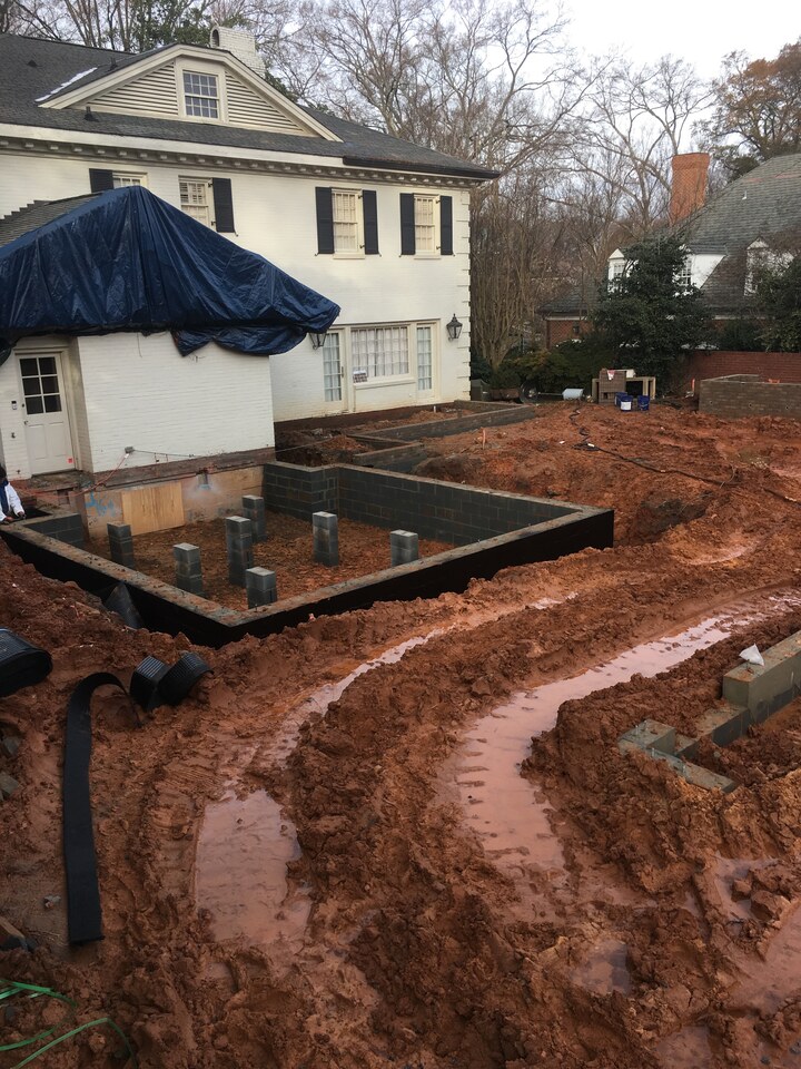 Addition & Renovation — Myers Park — before photograph 1