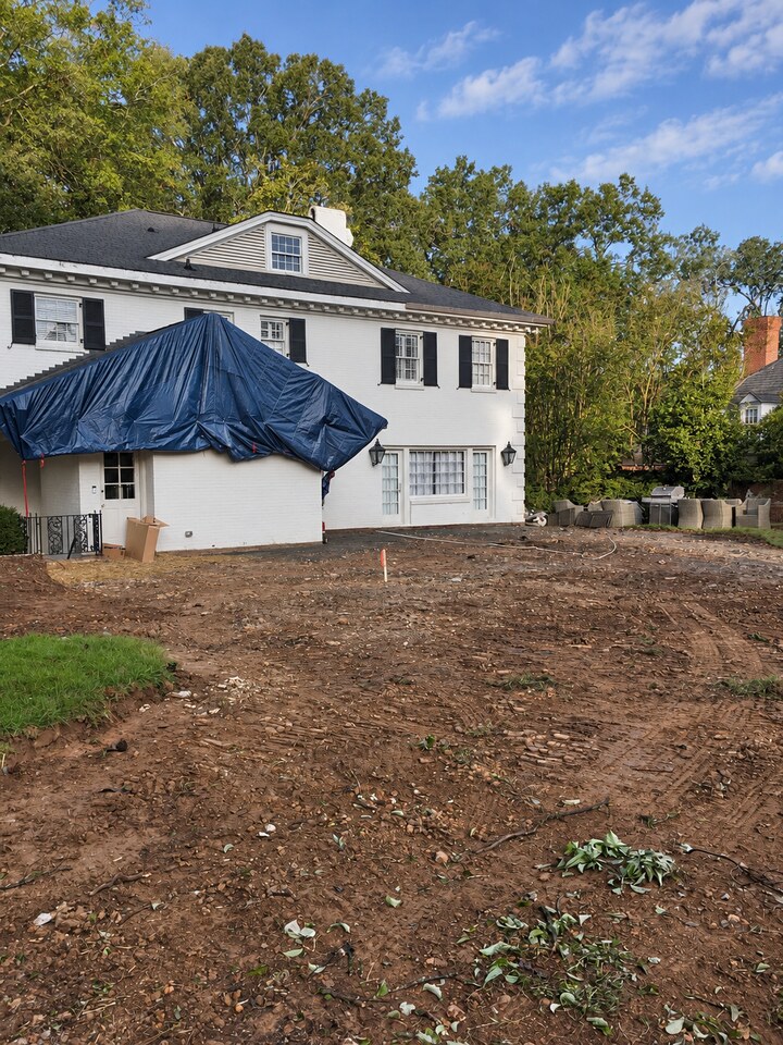 Addition & Renovation — Myers Park — before photograph